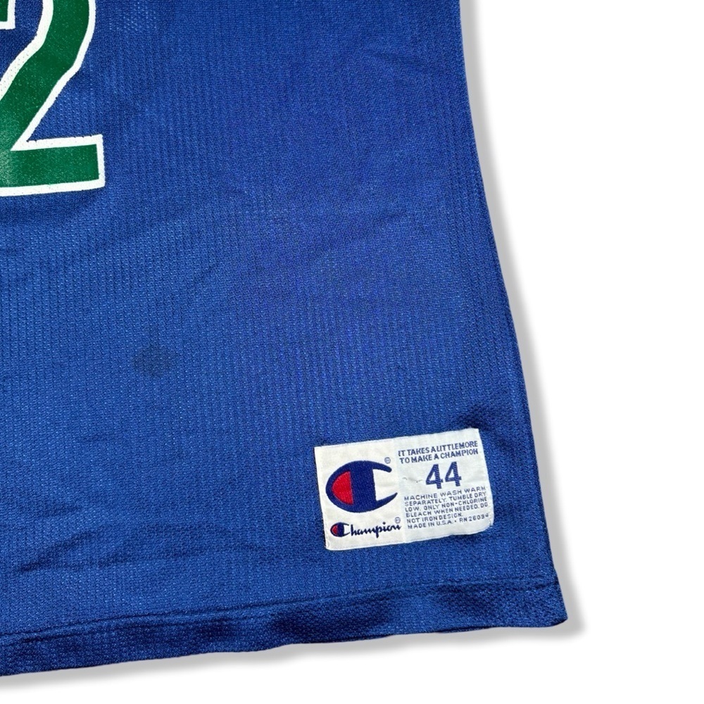 Vintage 90s Champion Donyell Marshalll Minnesota Timberwolves Basketball Jersey - Picture 5 of 5